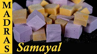 Marshmallow Recipe in Tamil | How to make Marshmallows in Tamil | Homemade Marshmallow Recipe