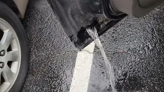 How to drain water from your vehicles door! Quick and easy!