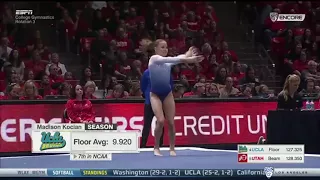 Madison Kocian 2017 Floor vs Utah 9.925