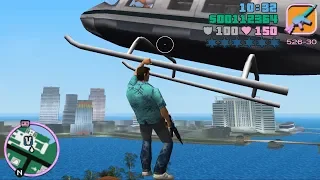 HELICOPTER GRAB MOD! - GTA Vice City Best Mods 6