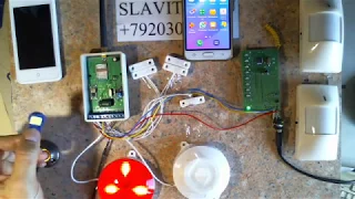Охранный GSM-прибор Славитекс