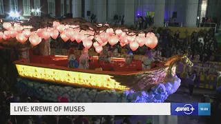 Krewe of Muses parade replay