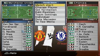 WINNING ELEVEN 10 KONAMI CUP MANCHESTER UNITED VS CHELSEA