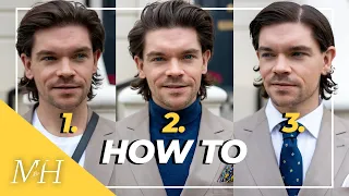 3 Men's Hairstyles For Longer Hair | Hair Tutorial