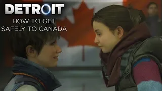 Detroit: Become Human - How to Cross the Border Safely to Canada with Everyone Alive
