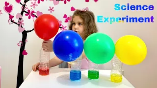 Baking Soda and Vinegar Science Experiment for kids