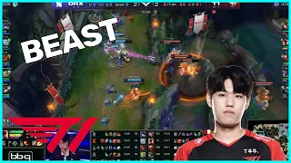 T1 Oner on Lee Sin is unfair