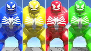 Unlocking The Power of LEGO Venom: Mind-Blowing Color Transformations in LEGO Marvel Superheroes!