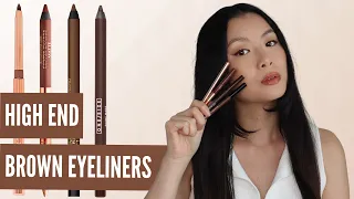 High End Brown Eyeliners (BEST vs. WORST)