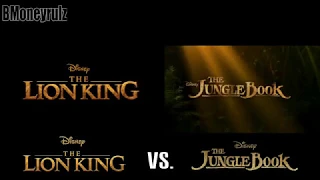 The Lion King (2019) and The Jungle Book (2016) Side by Side