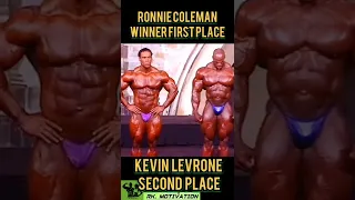 Ronnie coleman vs Kevin levrone,#gymmotivation #gym #nevergiveup #shortvideo#gymlover #short#workout