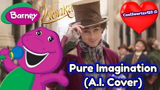 Barney Sings Pure Imagination from Wonka (AI Cover)
