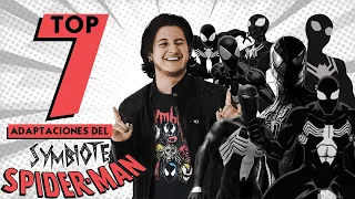 TOP 7 ADAPTACIONES DEL SYMBIOTE SPIDER-MAN | Elvir Gilio