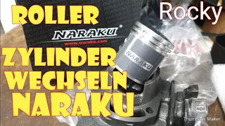 NARAKU Zylinder Kolben wechseln / Roller startet nicht / Scooter Springt nicht an / Billig