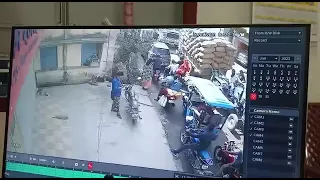 Road accident caught on CCTV camera / 🙏https://www.youtube.com/@sagunhemram3129🙏 Subscribe me 🙏