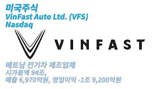 미국주식 / 빈패스트 오토 / VinFast Auto Ltd. (VFS)