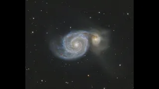 Basic Processing of the Whirlpool Galaxy in Pixinsight