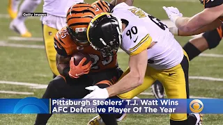 Pittsburgh Steelers LB T.J. Watt Wins AFC Defensive Player Of The Year