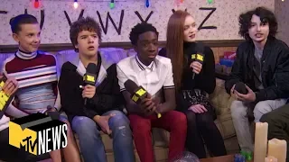 'Stranger Things' Cast Talk Halloween & Season 2 | MTV News