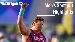 Men's Shot Put Qualification round | World athletics championships Oregon 22