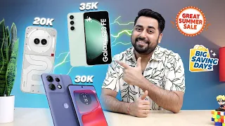 Best Smartphone Deals on Sale 2024 ⚡ Amazon Summer Sale 2024 and Flipkart Big Saving Days 2024🔥😍