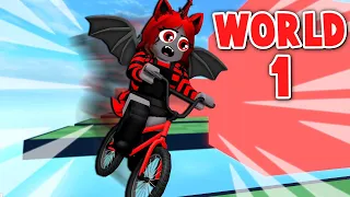 🚲Obby but you're on a Bike🚲 | World 1