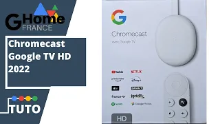 Test Chromecast Google TV HD ( Version 2022 )