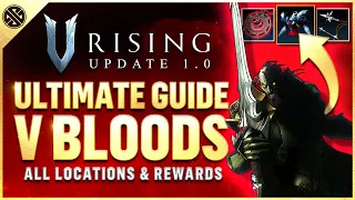 V Rising 1.0 - All V Blood Boss Locations & Rewards