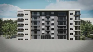 Residential Building Apartment Unreal Engine 5