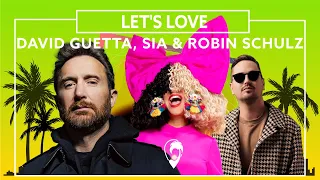 David Guetta & Sia - Let's Love (Robin Schulz Remix) [Lyric Video]