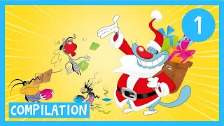 Oggy and the Cockroaches   Full Episodes in HD Compilation 1 hour   Christmas
