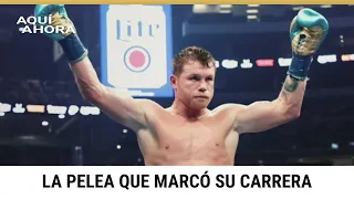 La pelea que le cambió la vida a 'Canelo' Álvarez: "Es un antes y un después"