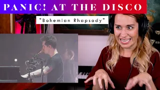 Panic! At The Disco's "Bohemian Rhapsody" REACTION & ANALYSIS by Vocal Coach