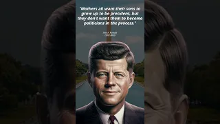 Funny John F. Kennedy Quotes: Charismatic President (7 of 7) #shorts #jfk #funnyquotes