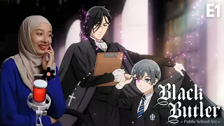 They're BACK!!! | Black Butler: Public School Arc Ep 1 Reaction!! | His Butler, at School