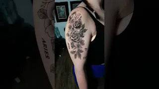 Rose Tattoo| Tattoo Hustle Official