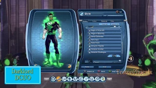 DCUO | Green Lantern Style Creation