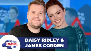 Daisy Ridley Grills James Corden While He's Hooked To A Lie Detector 😰 | Capital