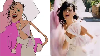 POP DRAWING MEME #71 | KATY PERRY - HOT N COLD P1 | Ruby Fun