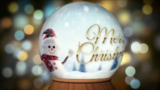 Christmas Vibes: Relaxing Soothing Sleep Music with snow Globe- Peaceful Piano
