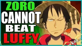 Luffy Vs Zoro: Zoro Cannot Beat Luffy In A 1v1 Fight - One Piece