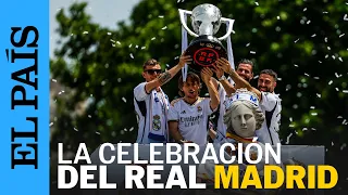 FÚTBOL | El Real Madrid llena Cibeles para celebrar el 36º título de Liga | EL PAÍS