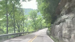 Man, WV to Logan, WV via the Hanging Rock Highway