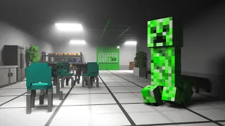 Exploring the Minecraft Creeper Facility in Teardown