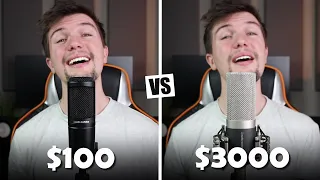 $100 vs. $3000 Audio Technica Microphone Comparison | Audio Technica AT2020 vs. AT5040