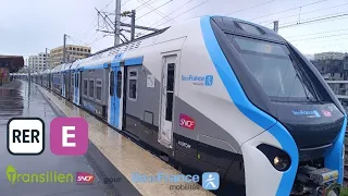 RER E : Nouvelle rame du RER NG (Z58000) sur le RER E