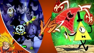 JEVIL vs BILL CIPHER! (Deltarune Animation) | Cartoon Fight Club Episode 291 REACTION!!!