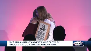 New Hampshire's Brian Murphy, Katie King Crowley inducted into US Hockey Hall of Fame