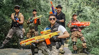 Nerf Guns War: Police Men Of SEAL TEAM Fight Eliminates Leader Dangerous Criminal Group