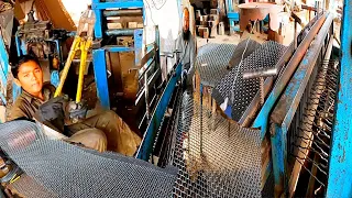 Amazing Process of Manufacturing Stone Crusher Stainless Steel Wire Mesh Screen